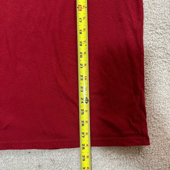 Lee Jeans T-Shirt Men’s Small Graphic Print  Cowboy Skeleton Brick Red Tee - Picture 10 of 13